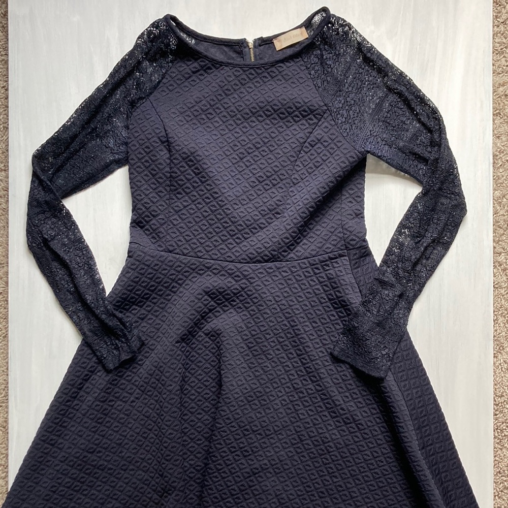 Navy blue dress